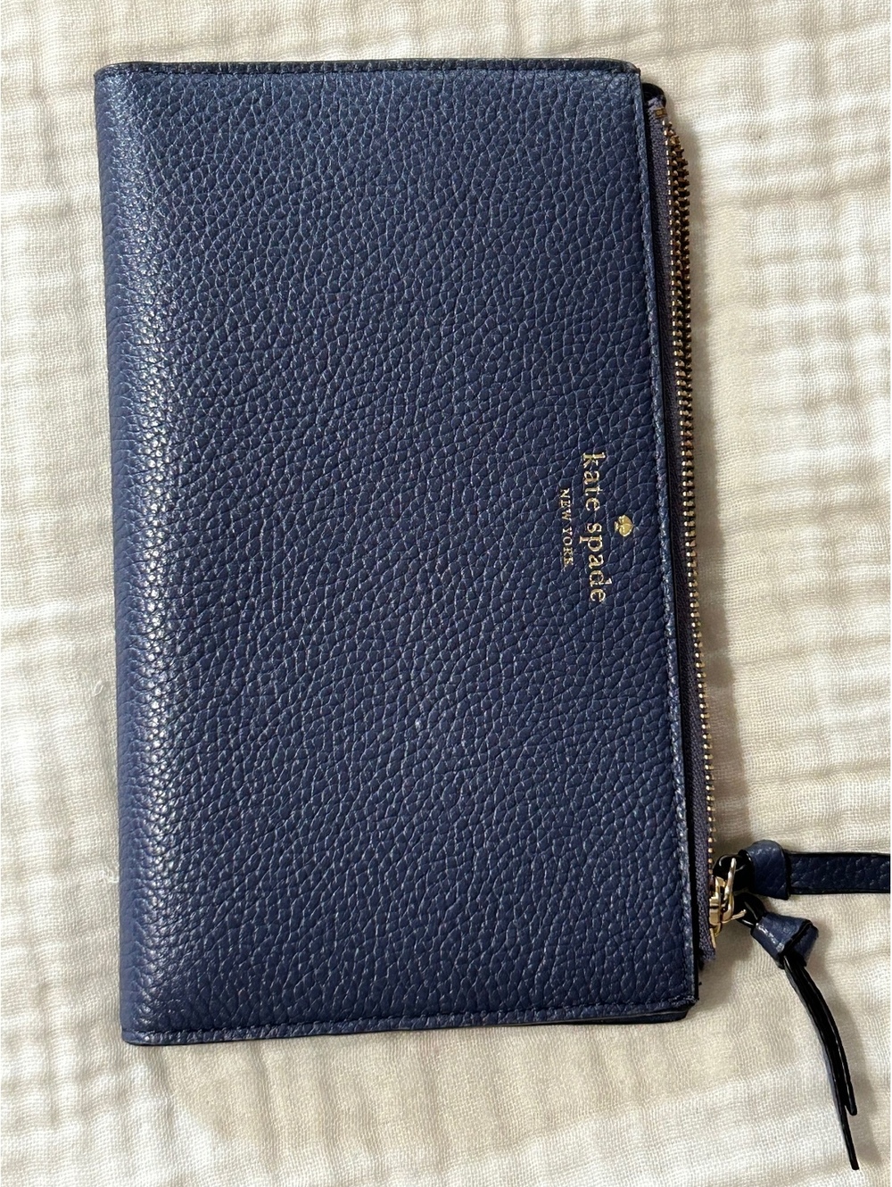 Kate Spade Malea Mulberry Street Pebbled Bifold Wallet